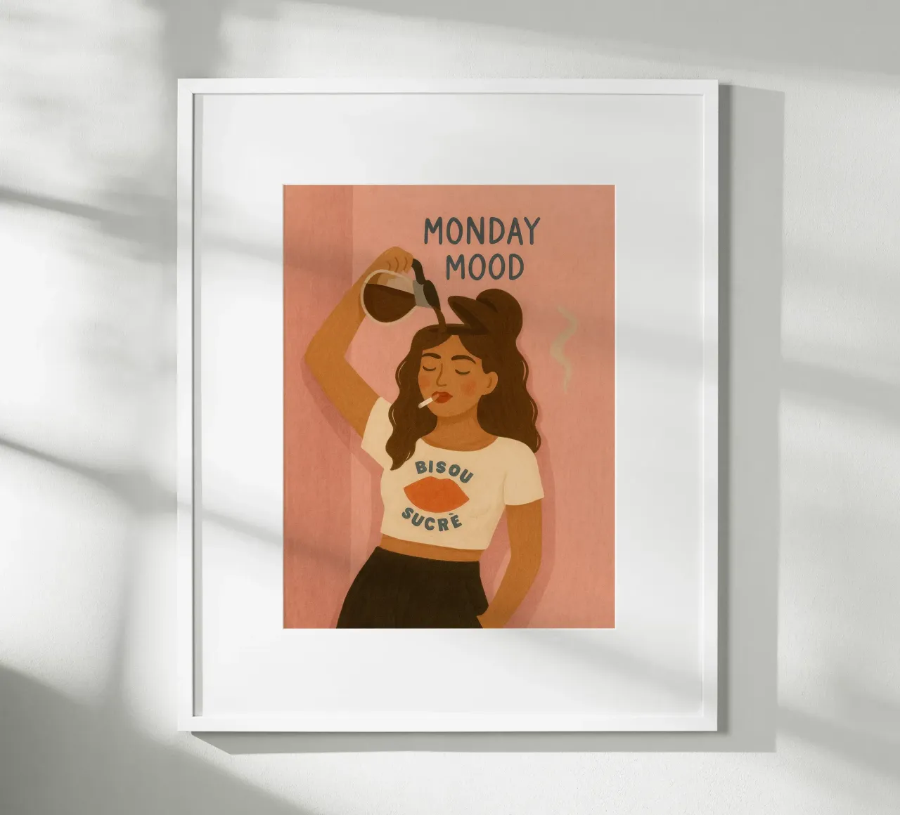 Monday Mood carta hahnemühle da PurePeachStudio