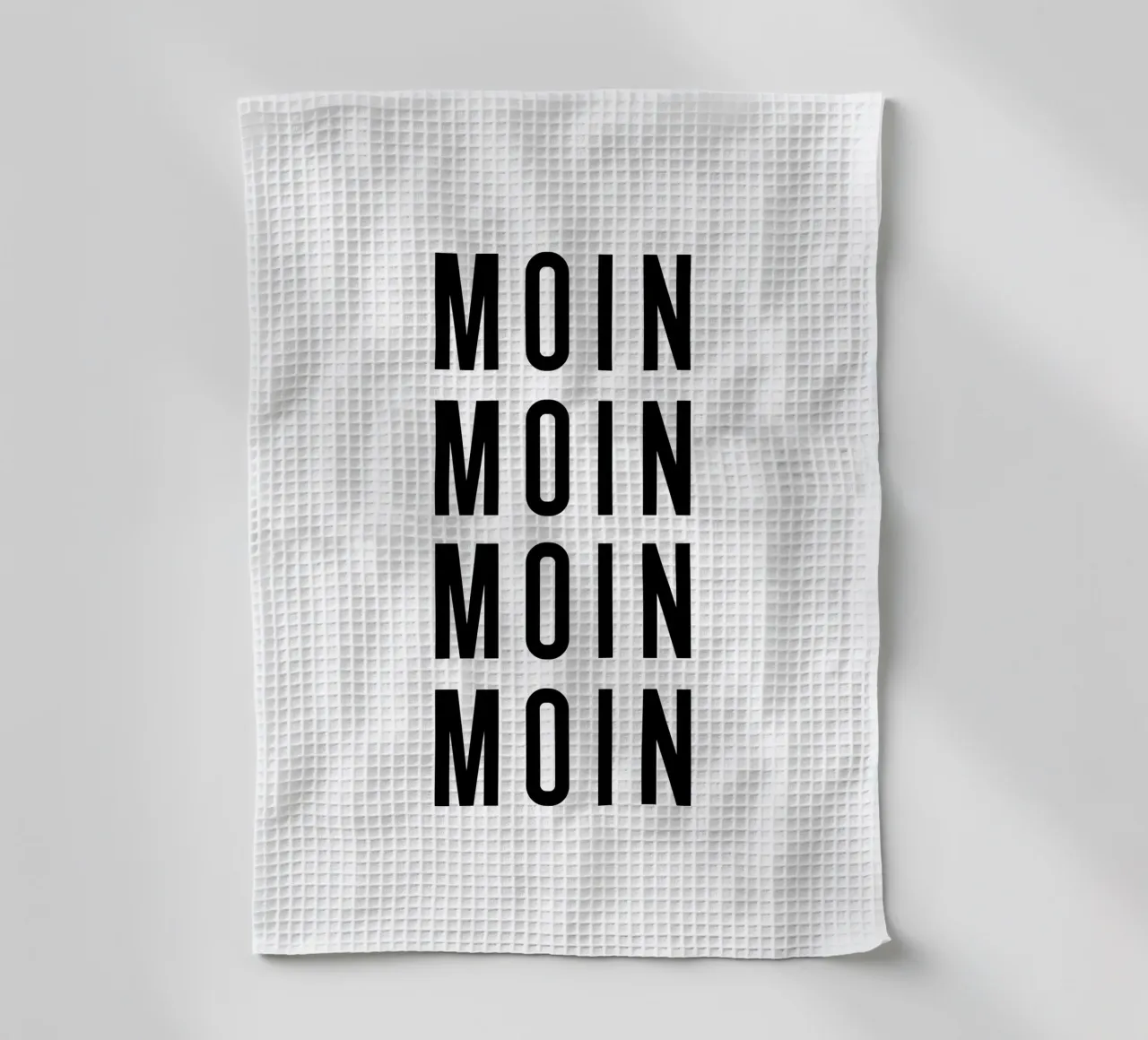 Moin Moin theedoek van PurePeachStudio