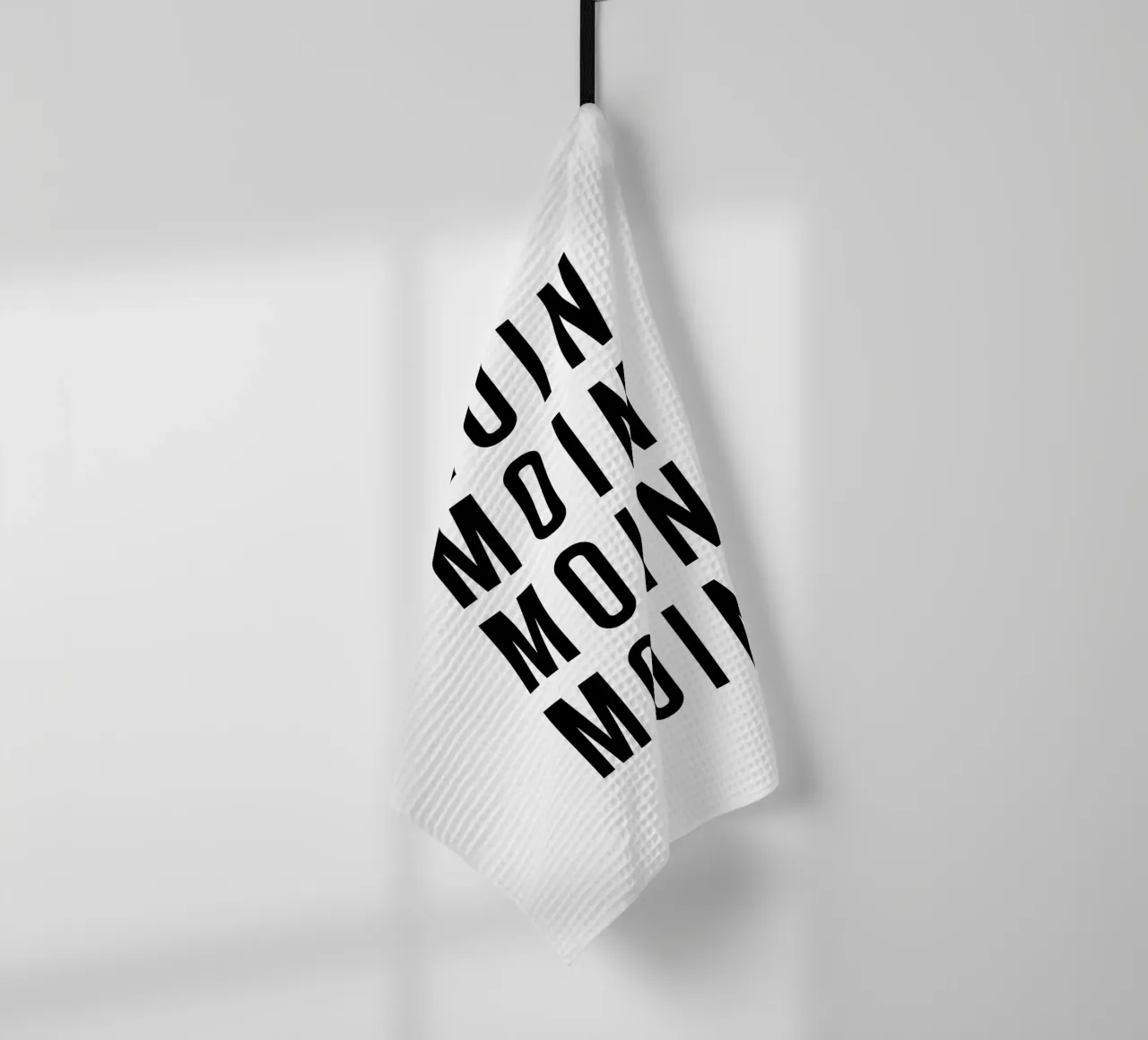 Moin Moin theedoek van PurePeachStudio