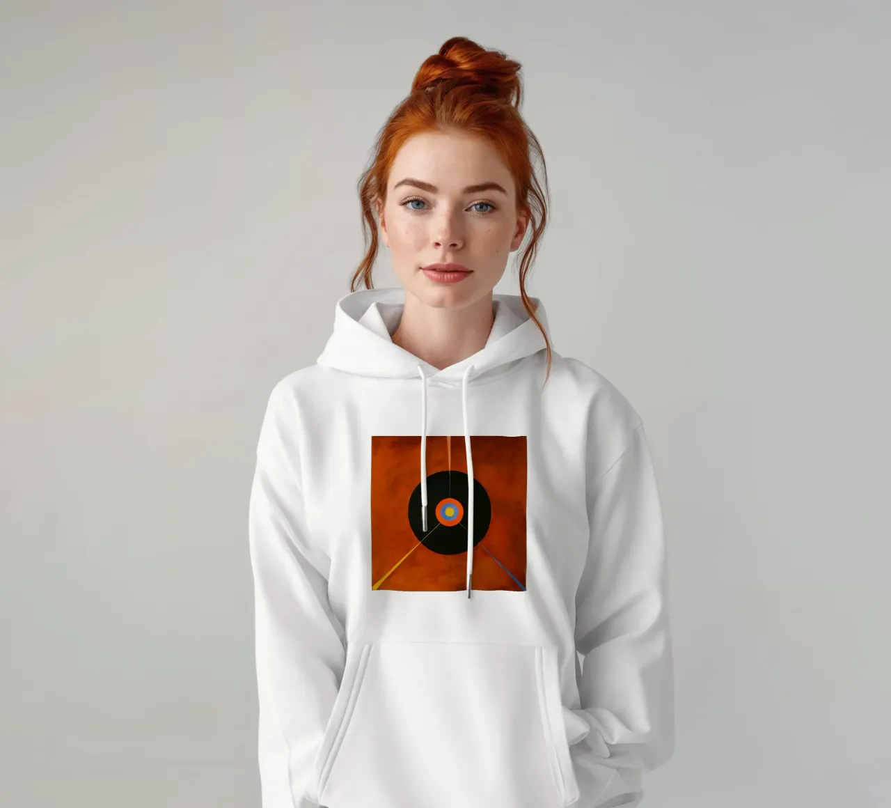 Hilma Af Klint - El Cisne, nº 18, Grupo IX:Suw sudadera con capucha de William Store