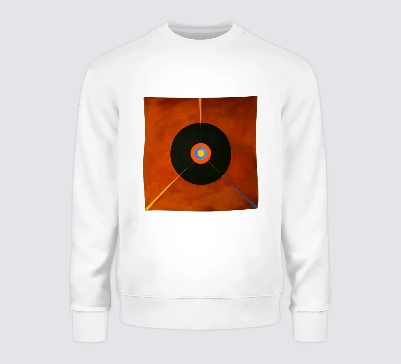 Hilma Af Klint - De Zwaan, nr. 18, groep IX:Suw sweatshirt van William Store