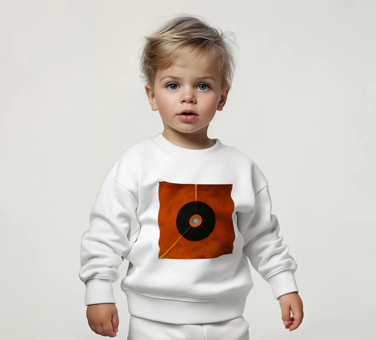 Hilma Af Klint - El Cisne, nº 18, Grupo IX:Suw sudadera de bebé de William Store