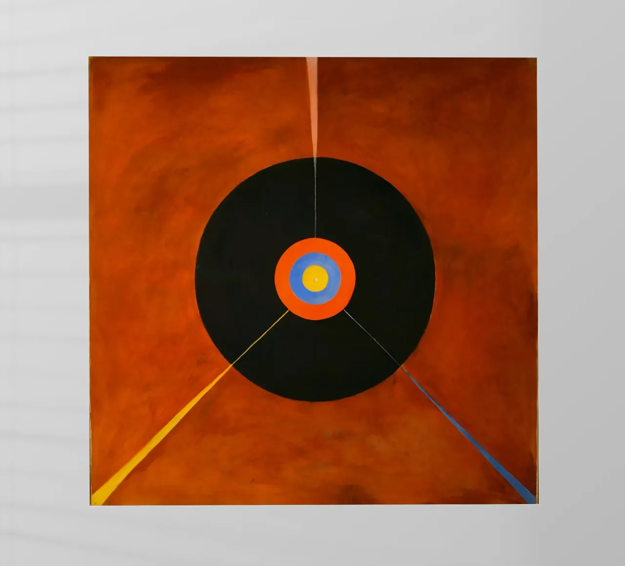 Hilma Af Klint - Il Cigno, n. 18, Gruppo IX:Suw pellicola backlit da William Store