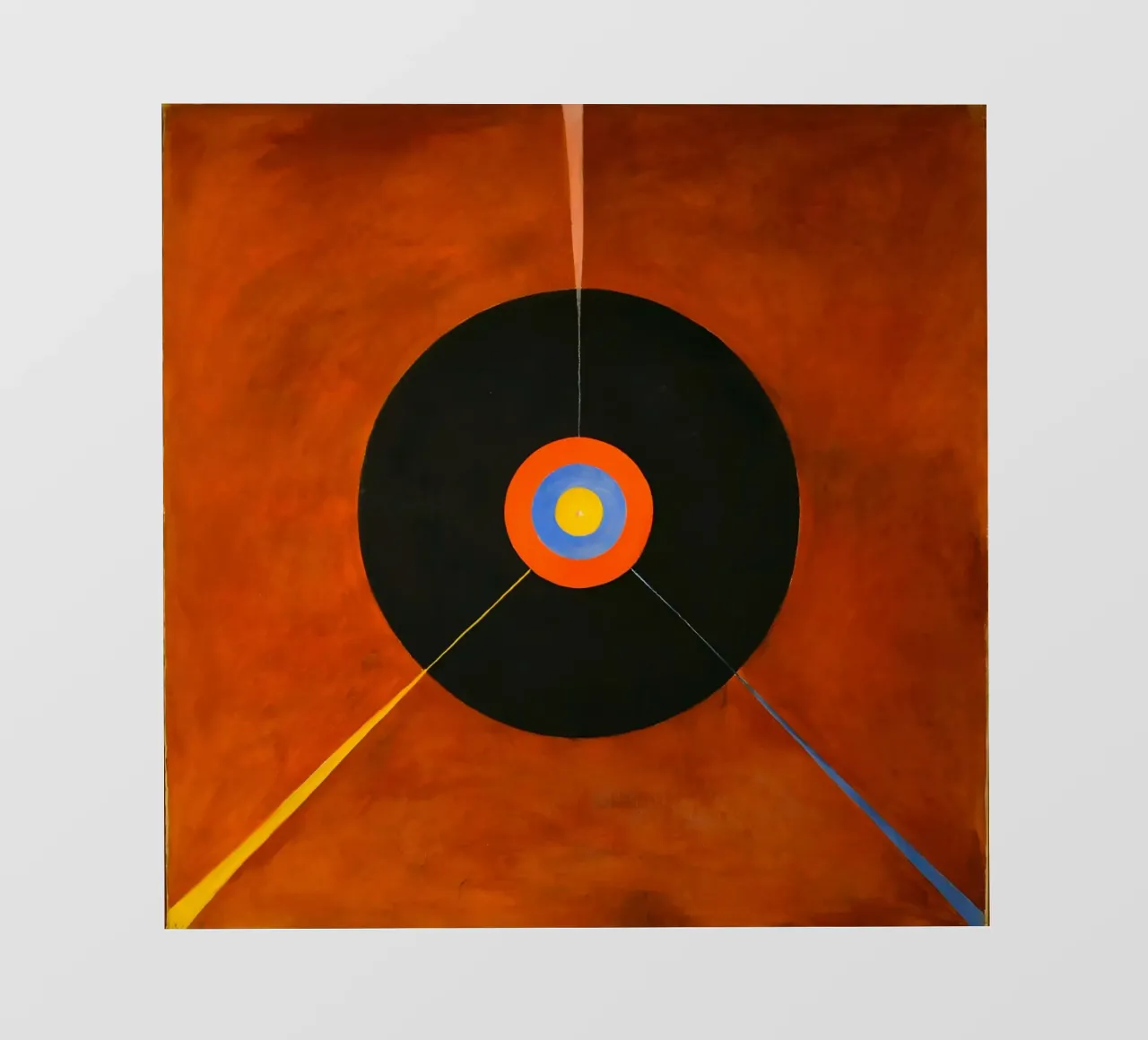 Hilma Af Klint - Il Cigno, n. 18, Gruppo IX:Suw pellicola backlit da William Store