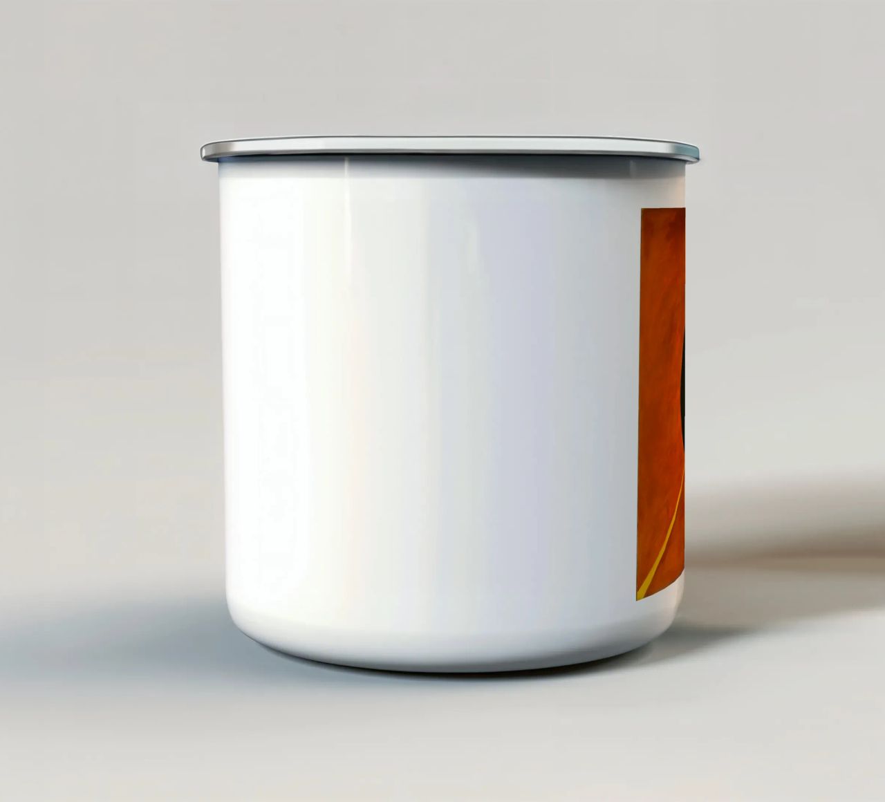 Hilma Af Klint - Il Cigno, n. 18, Gruppo IX:Suw tazza in smalto da William Store