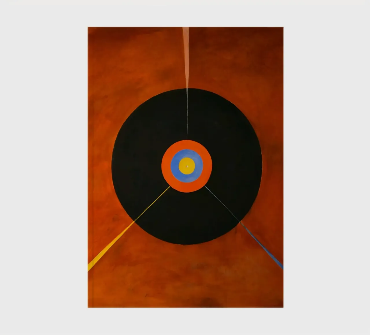 Hilma Af Klint - The Swan, No 18, Group IX:Suw notebook by William Store