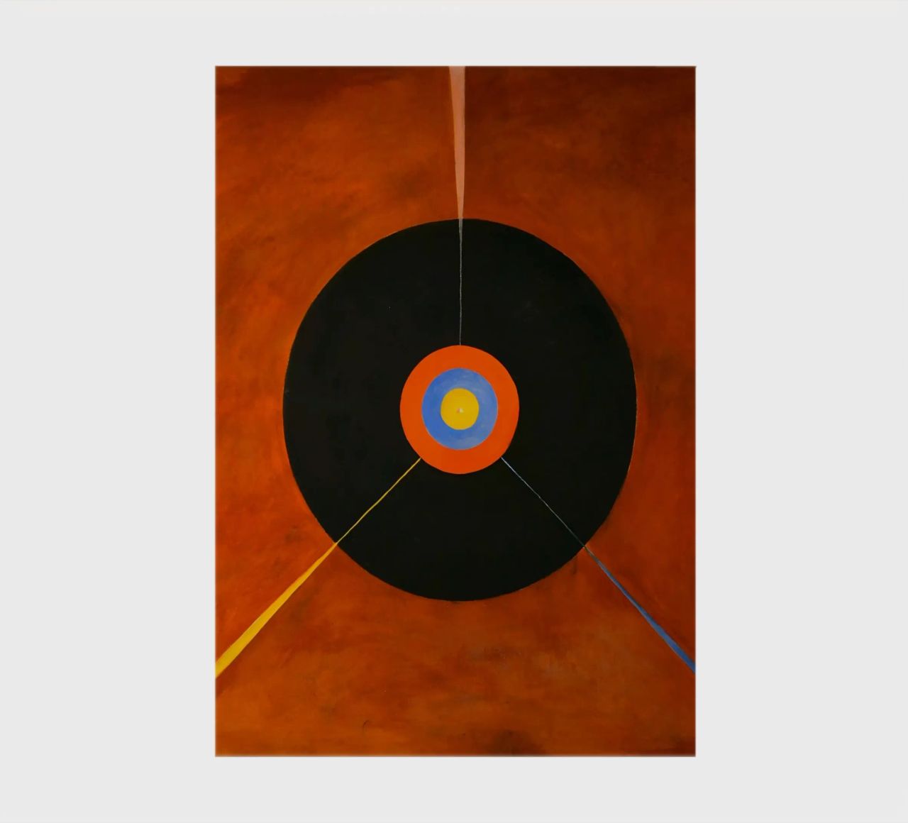 Hilma Af Klint - The Swan, No 18, Group IX:Suw notebook by William Store