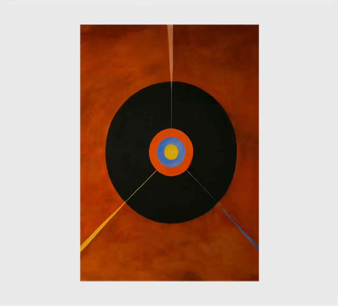 Hilma Af Klint - The Swan, No 18, Group IX:Suw notebook by William Store