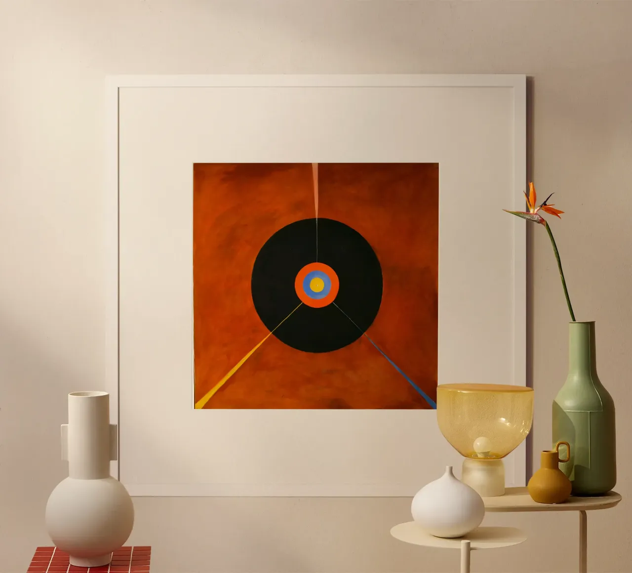 Hilma Af Klint - Il Cigno, n. 18, Gruppo IX:Suw carta hahnemühle da William Store