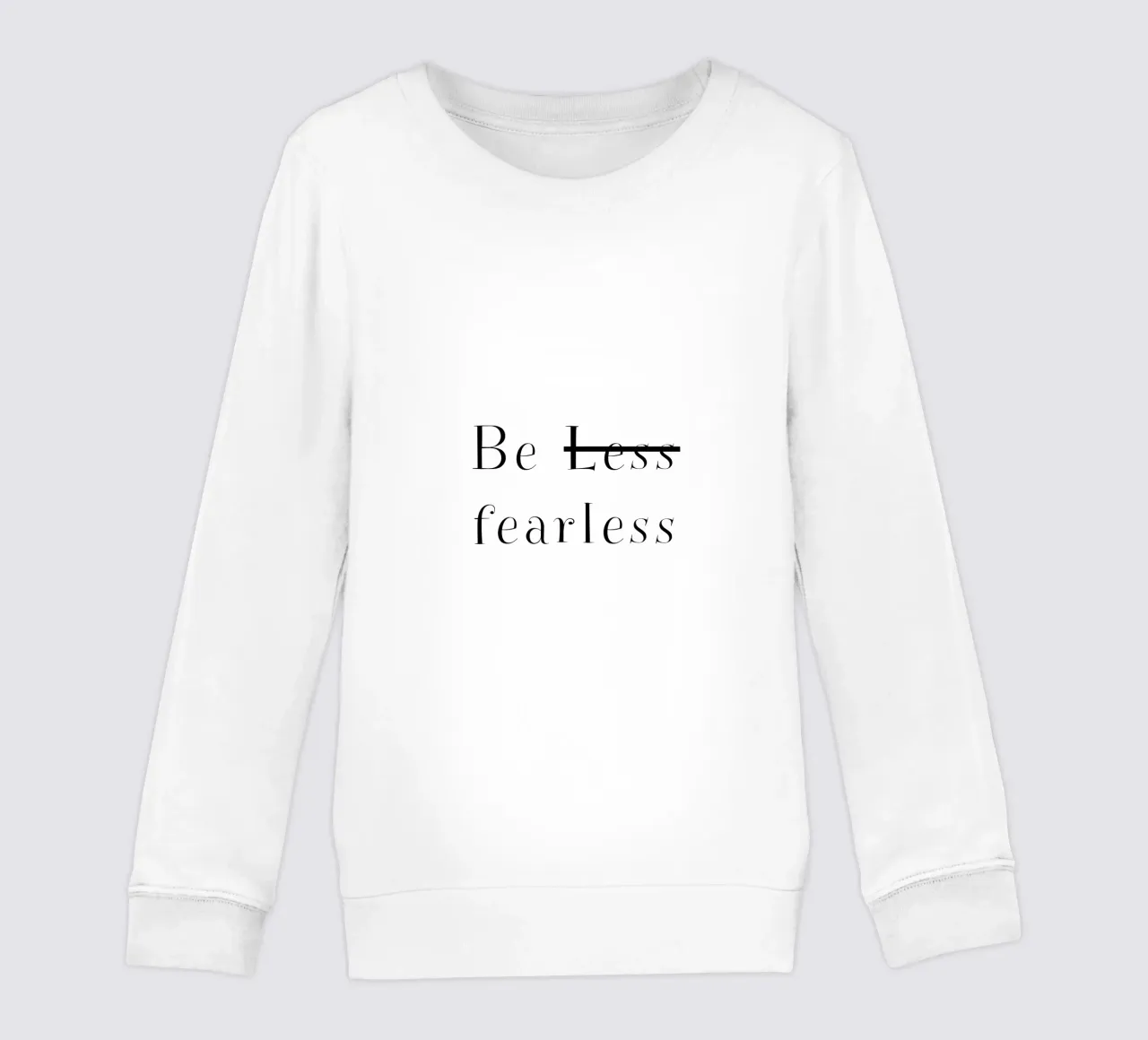 Be Fearless felpa bambino da PurePeachStudio