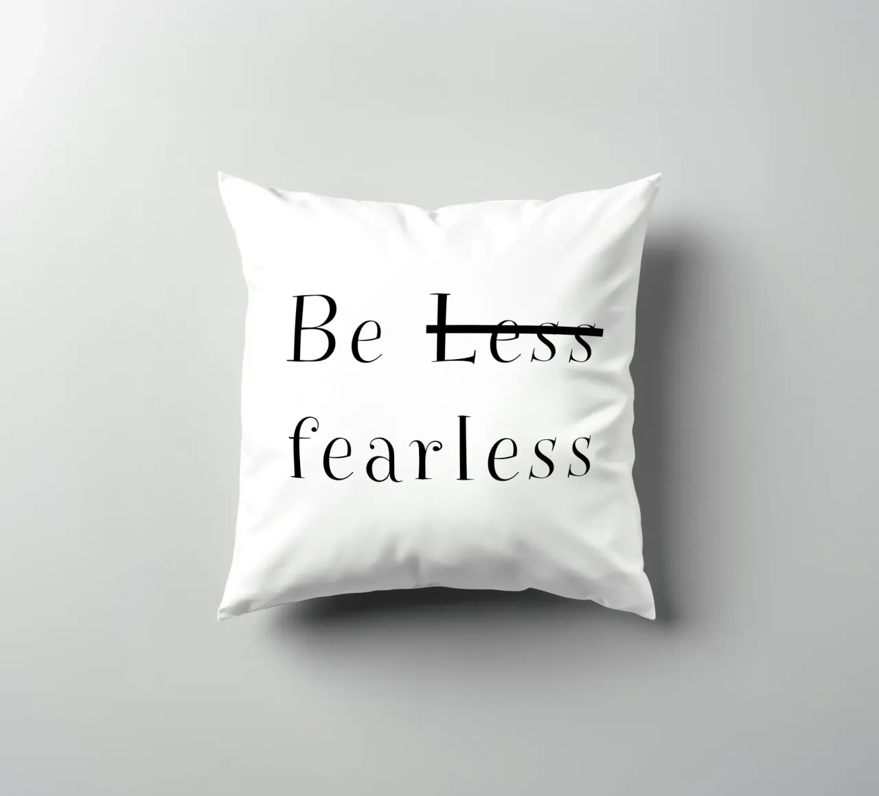 Be Fearless cuscino da PurePeachStudio