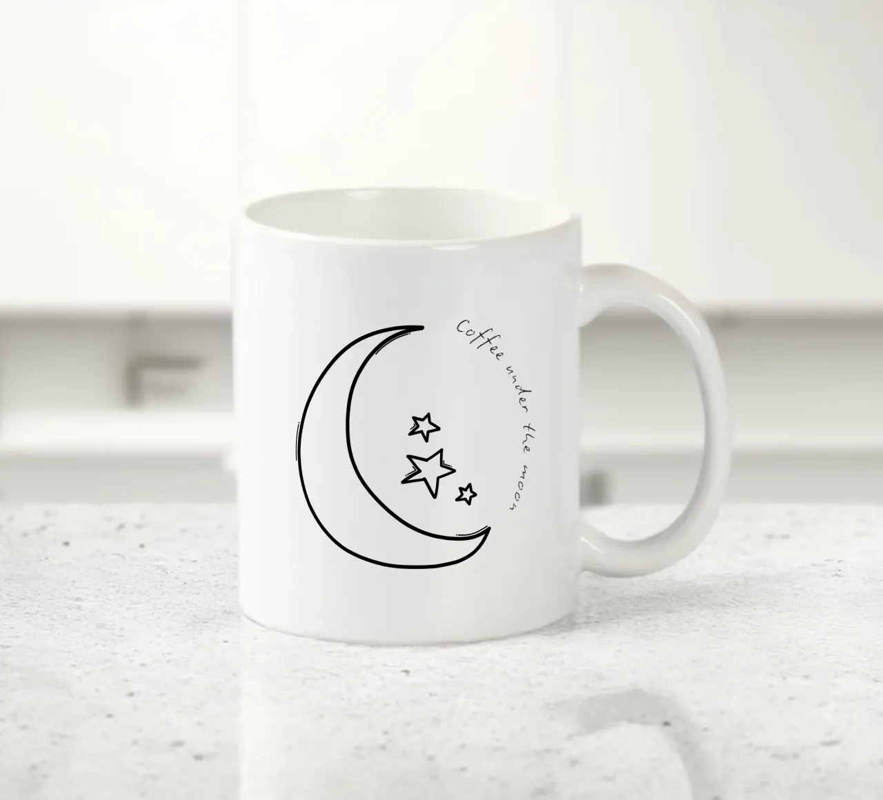 Moon Dreams tazza in ceramica da PurePeachStudio