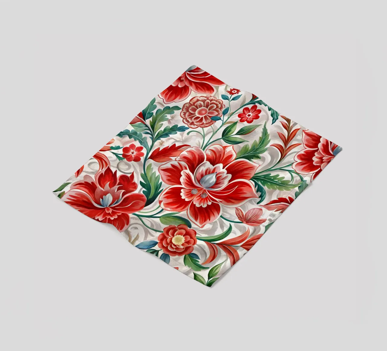 Arazzo floreale coperta in pile da Artistic-shop