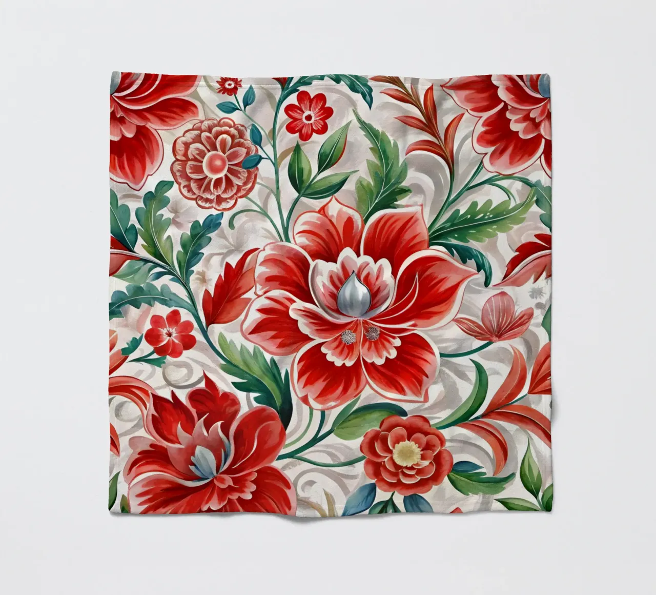 Arazzo floreale coperta in pile da Artistic-shop