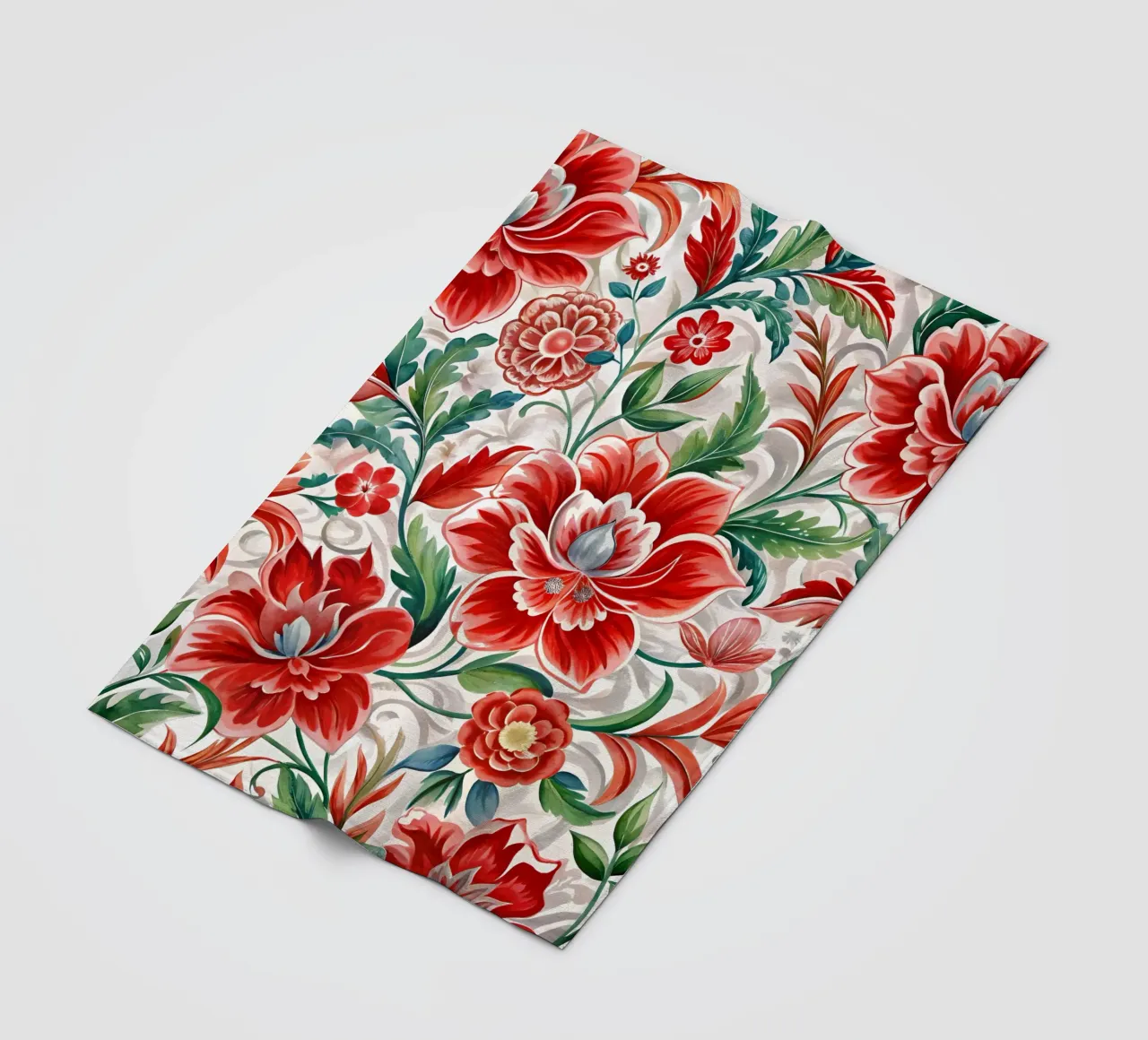 Arazzo floreale coperta in pile da Artistic-shop