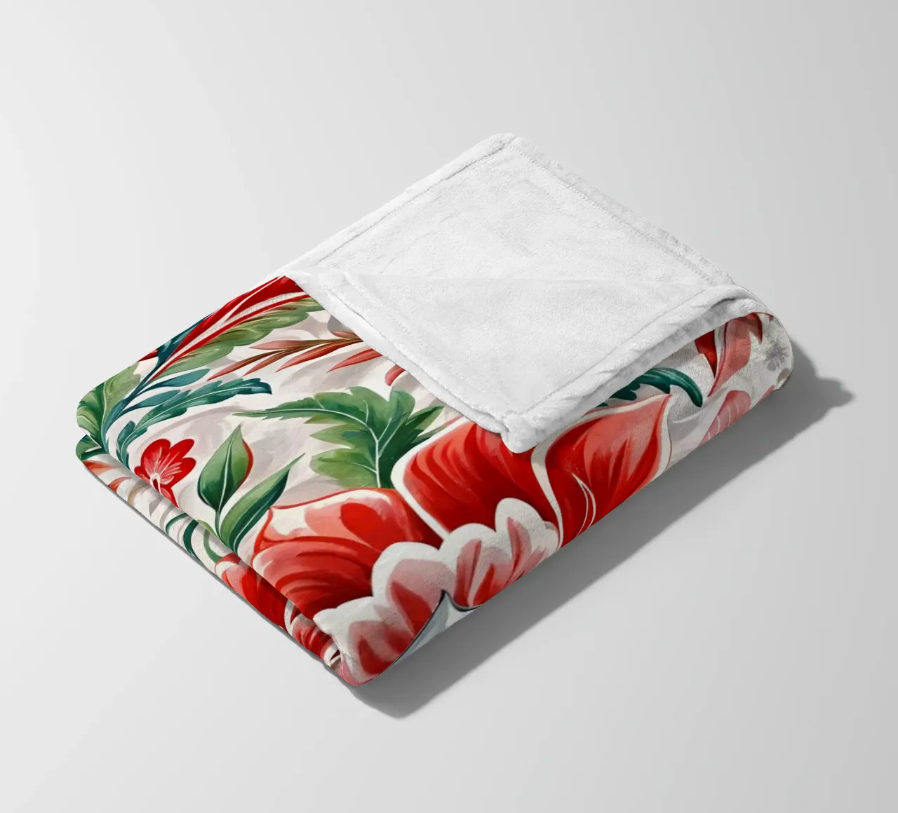 Arazzo floreale coperta in pile da Artistic-shop