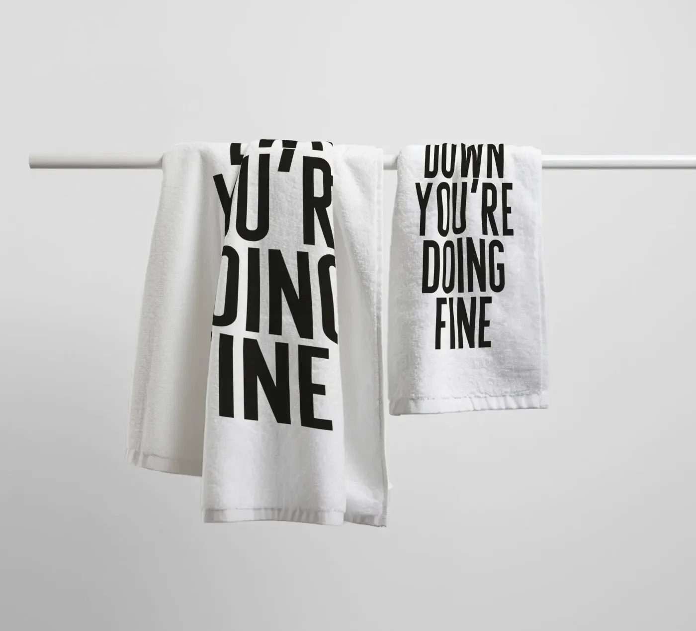 Slow Down towel by PurePeachStudio