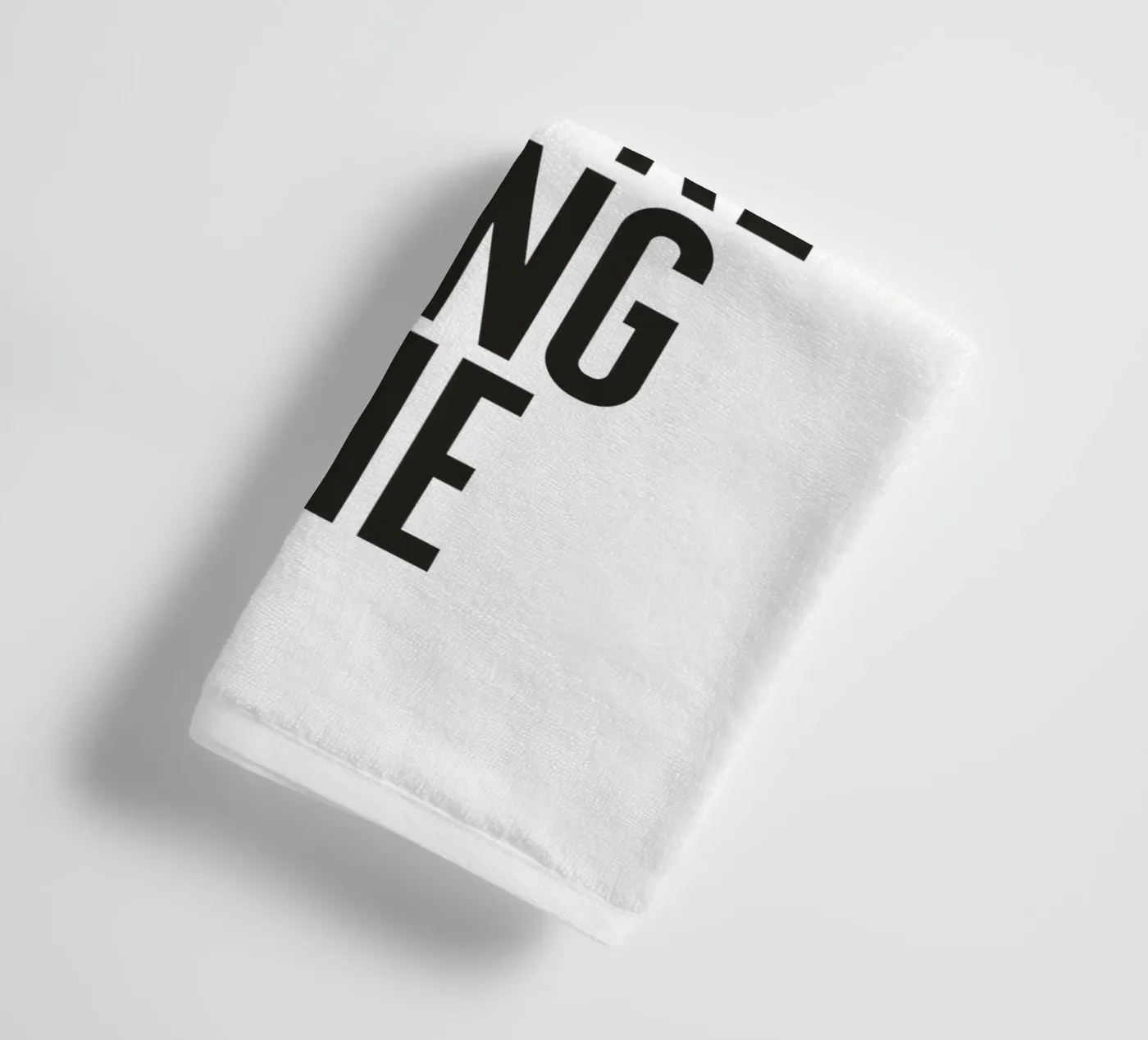 Slow Down towel by PurePeachStudio