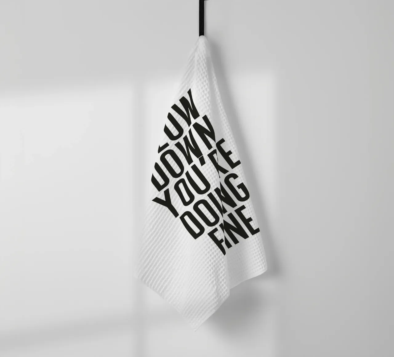 Slow Down canovaccio da cucina da PurePeachStudio