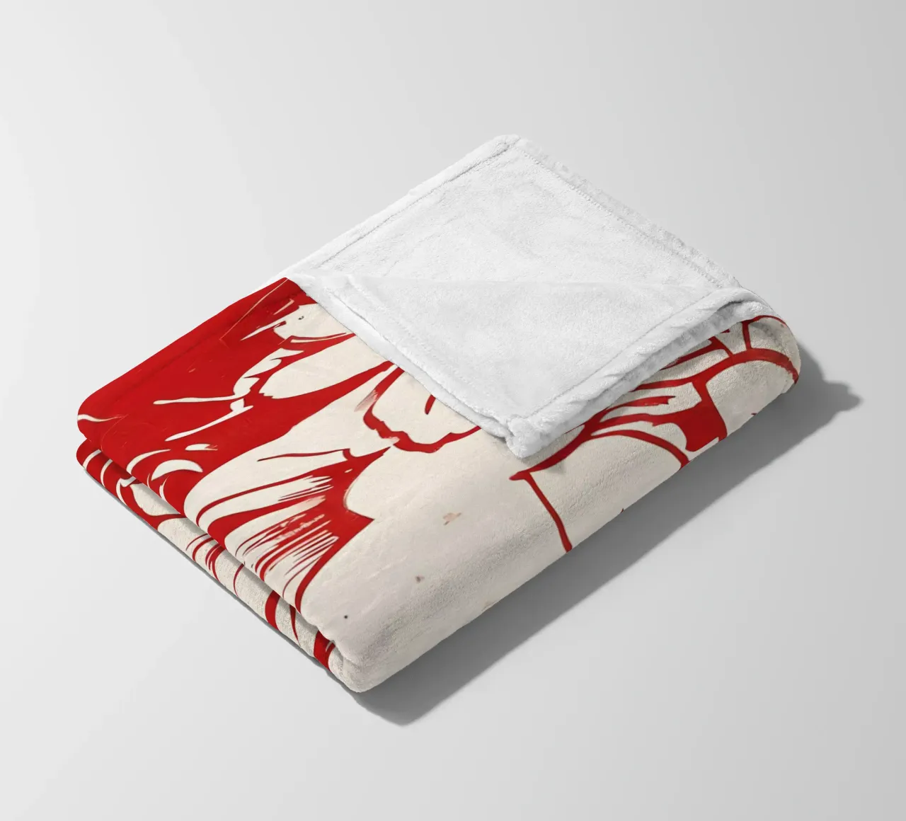 Crisantemi cremisi coperta in pile da Artistic-shop