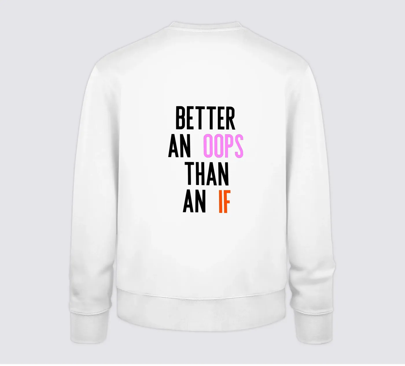 Better Oops felpa da PurePeachStudio