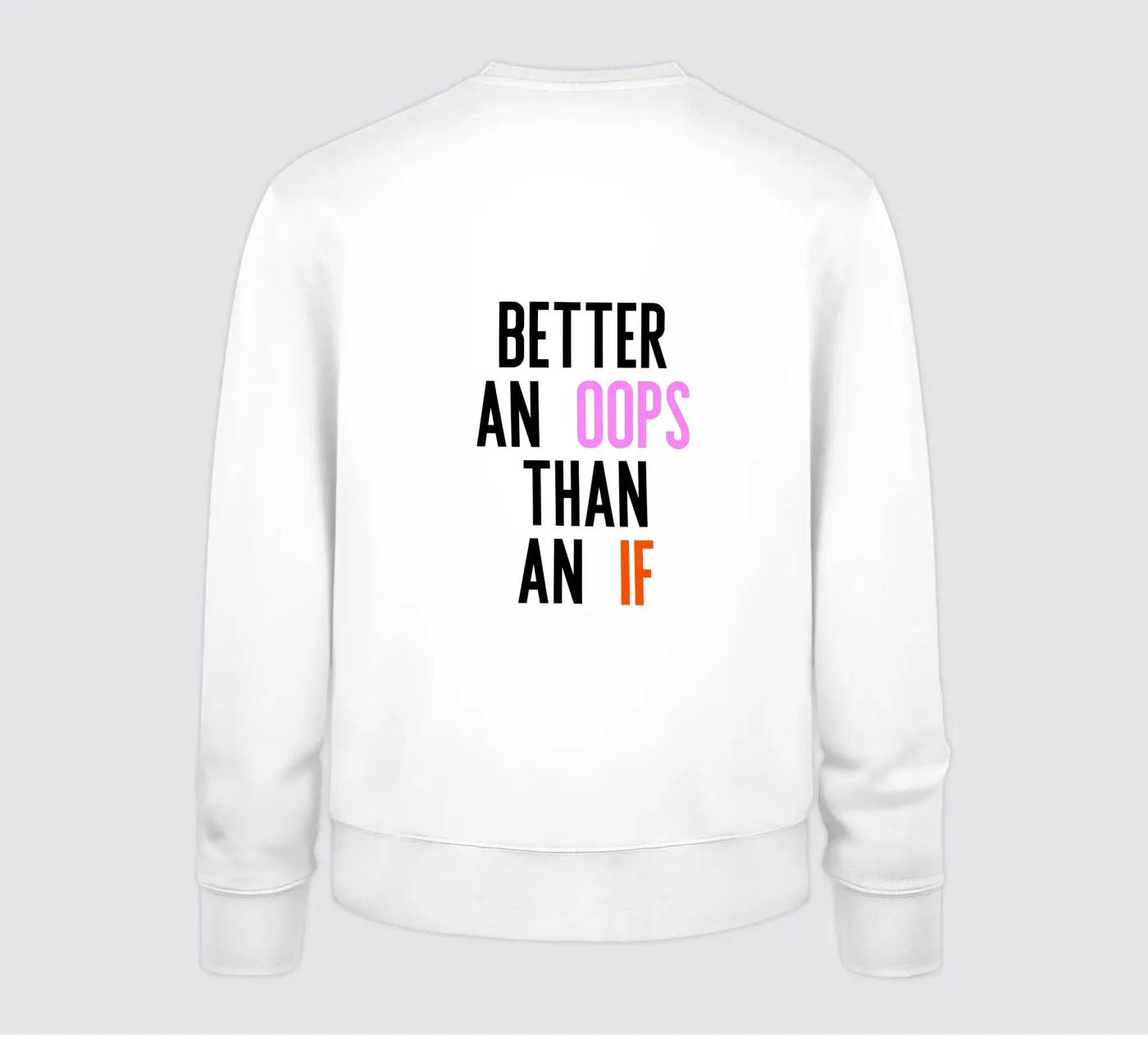 Better Oops felpa da PurePeachStudio