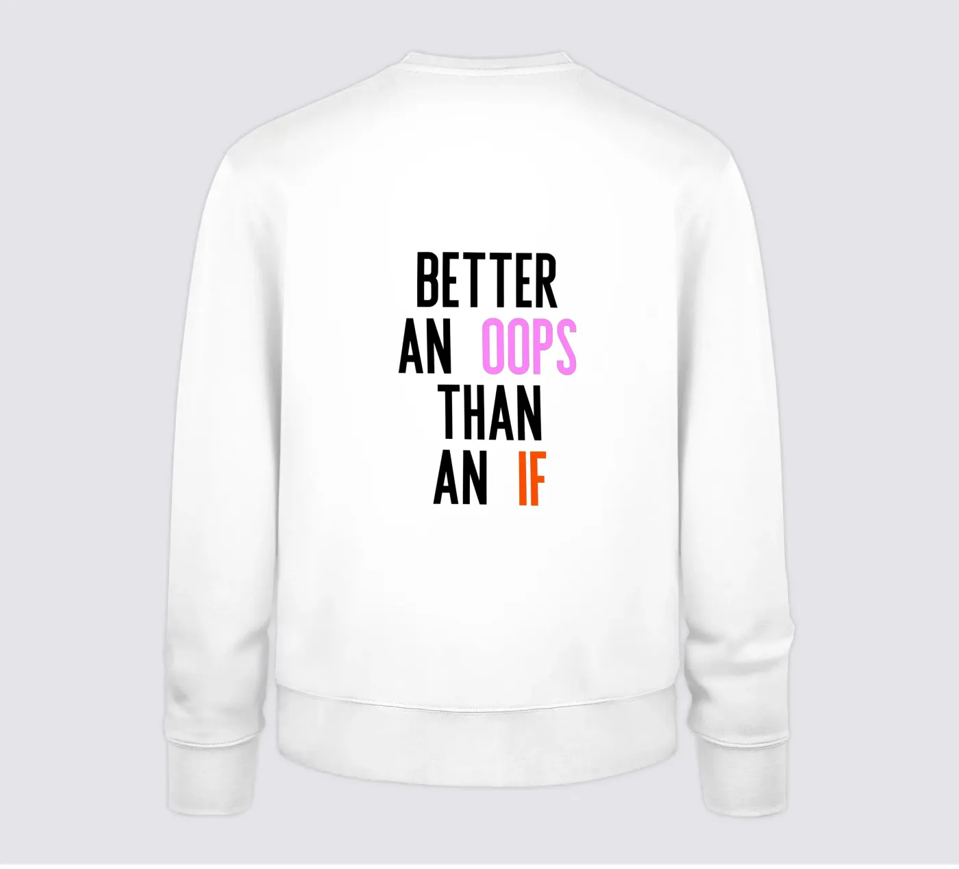 Better Oops felpa da PurePeachStudio