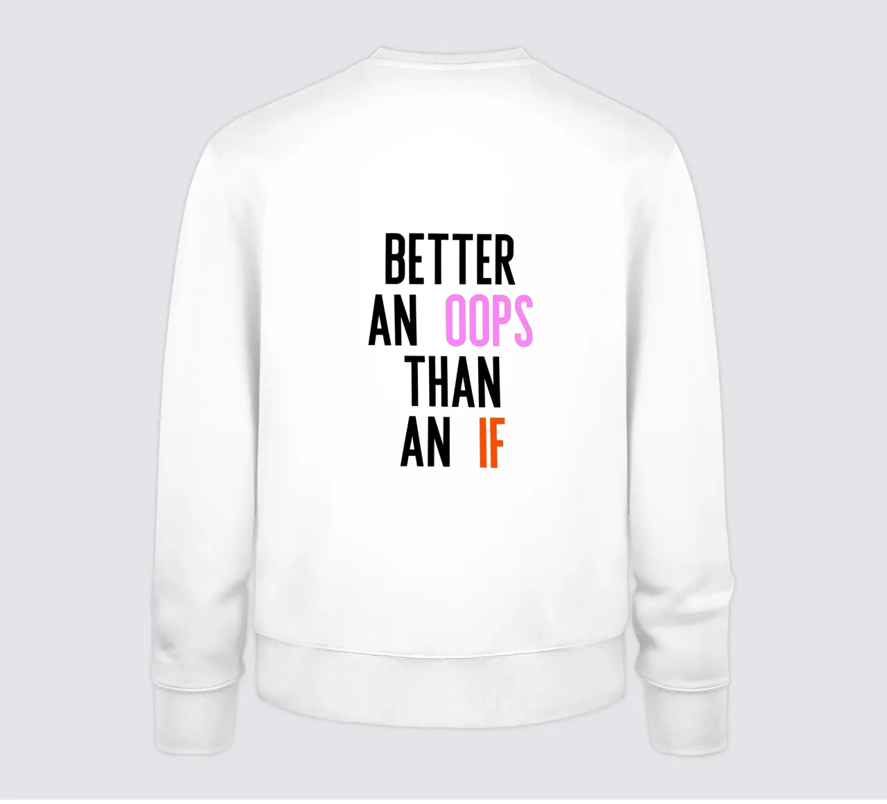 Better Oops felpa da PurePeachStudio