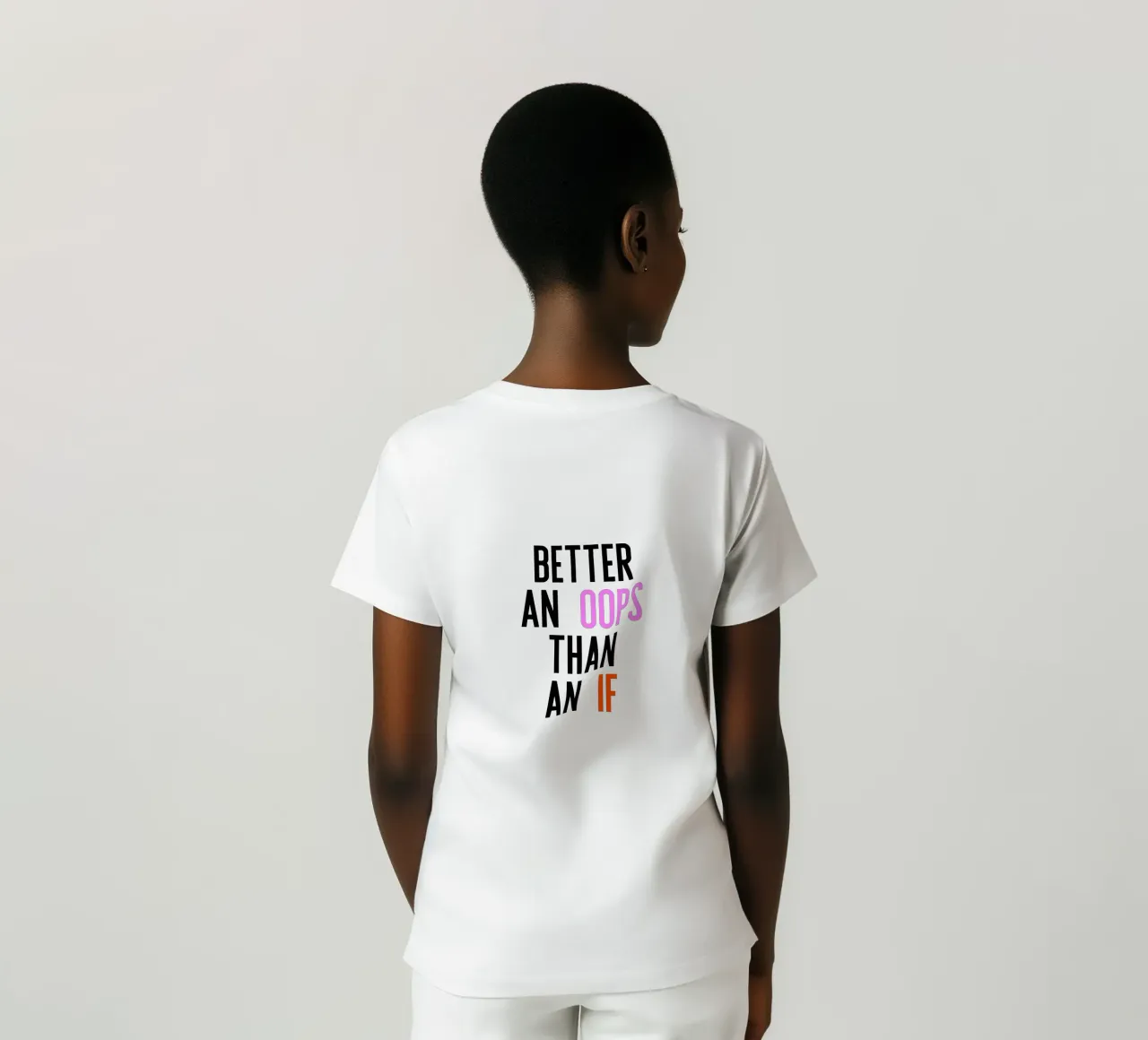 Better Oops t-shirt da PurePeachStudio