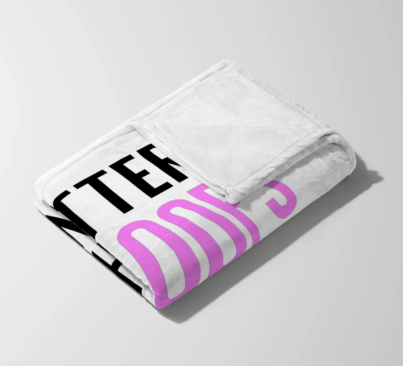 Better Oops Fleecedecke von PurePeachStudio