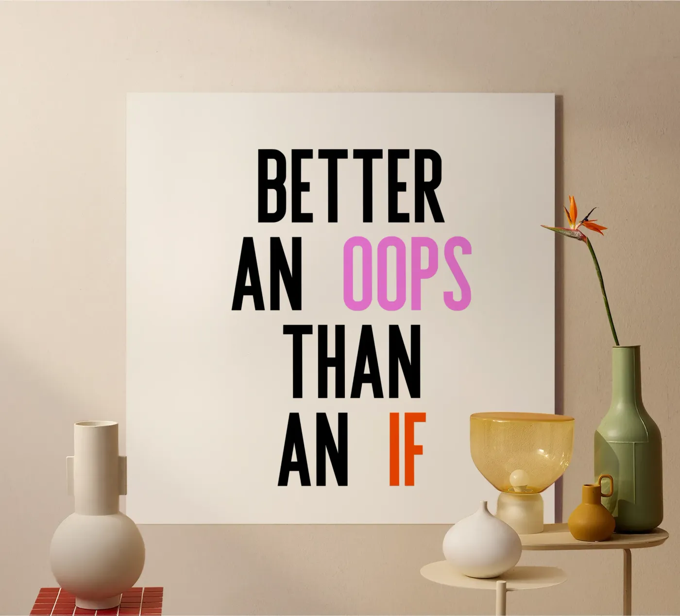 Better Oops plexiglass da PurePeachStudio