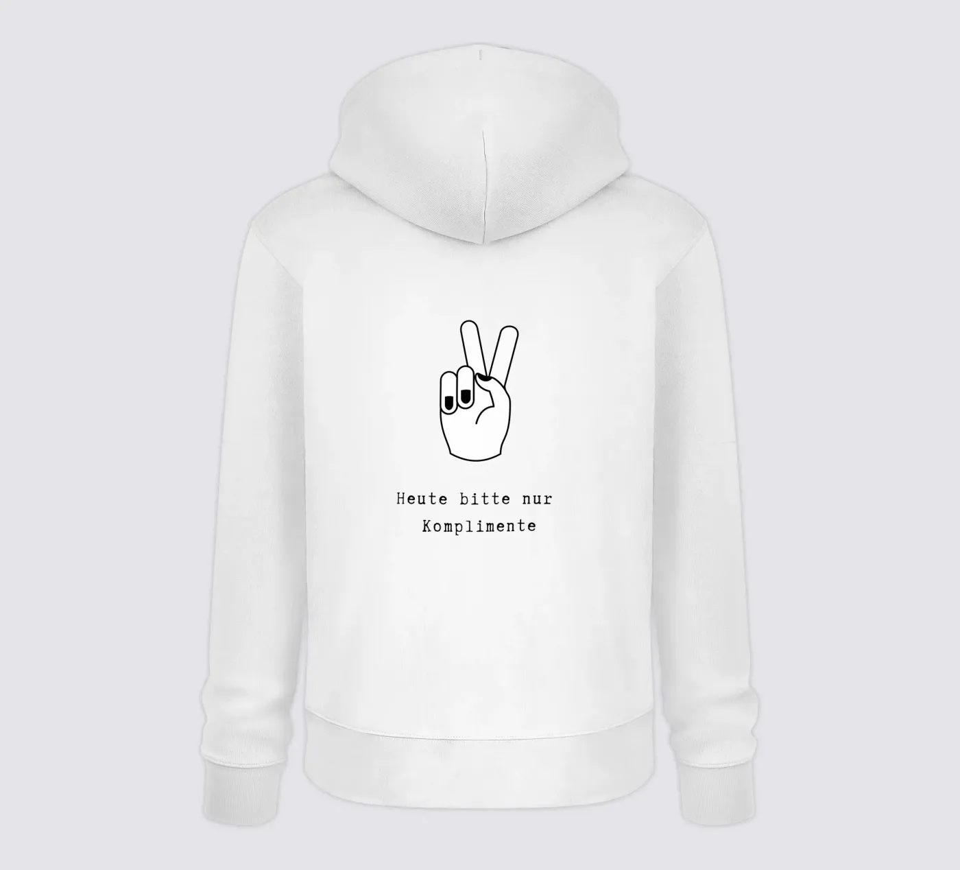 Komplimente hoodie by PurePeachStudio