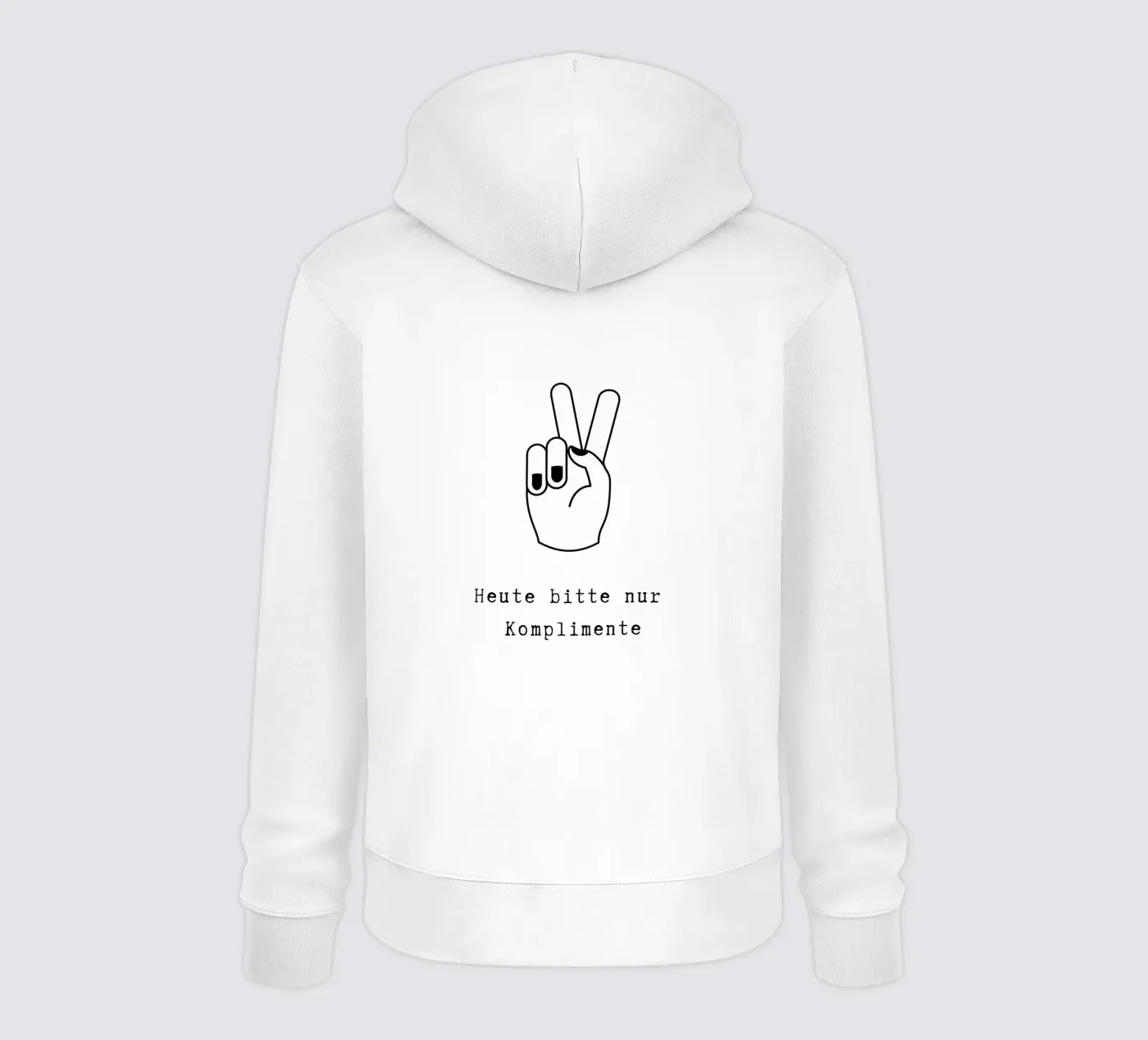 Komplimente hoodie by PurePeachStudio
