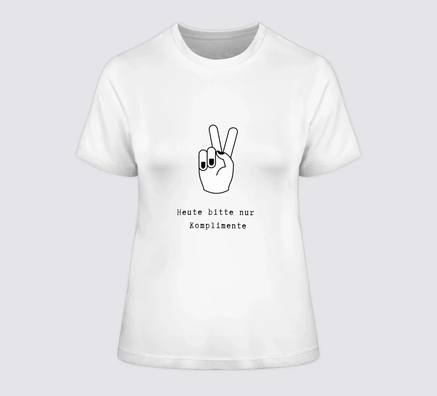 Komplimente t-shirt da donna da PurePeachStudio
