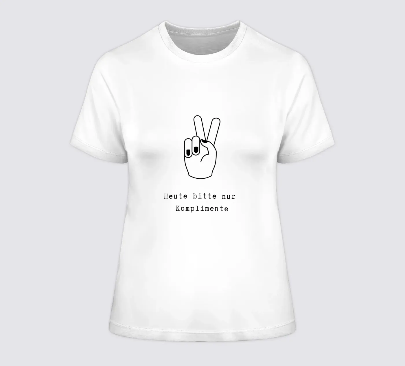 Komplimente t-shirt da donna da PurePeachStudio