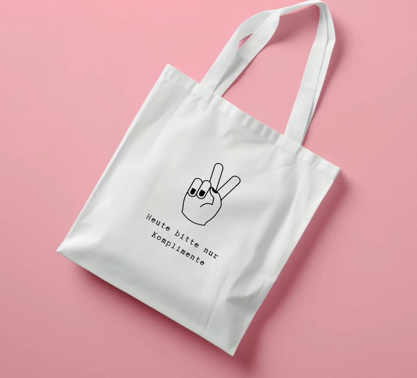 Komplimente tote bag de PurePeachStudio