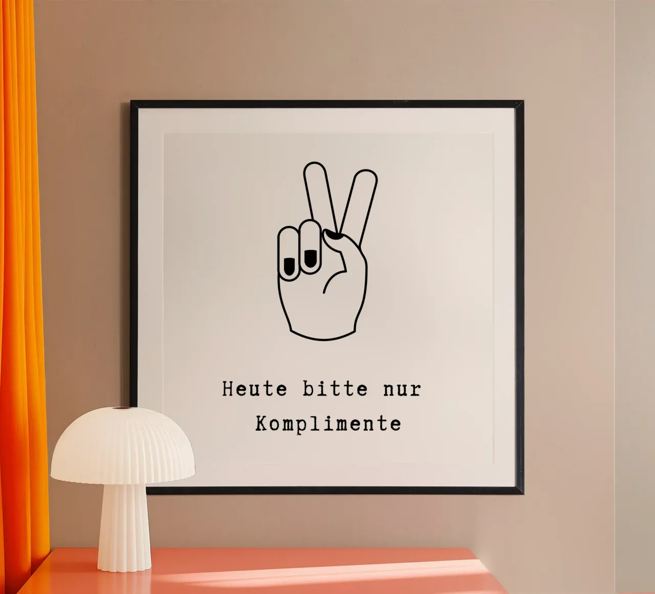 Komplimente poster de PurePeachStudio