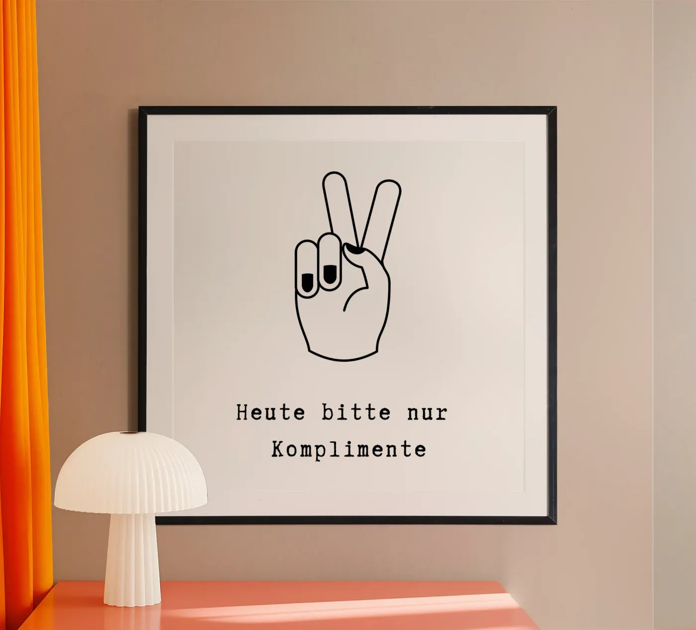 Komplimente poster de PurePeachStudio