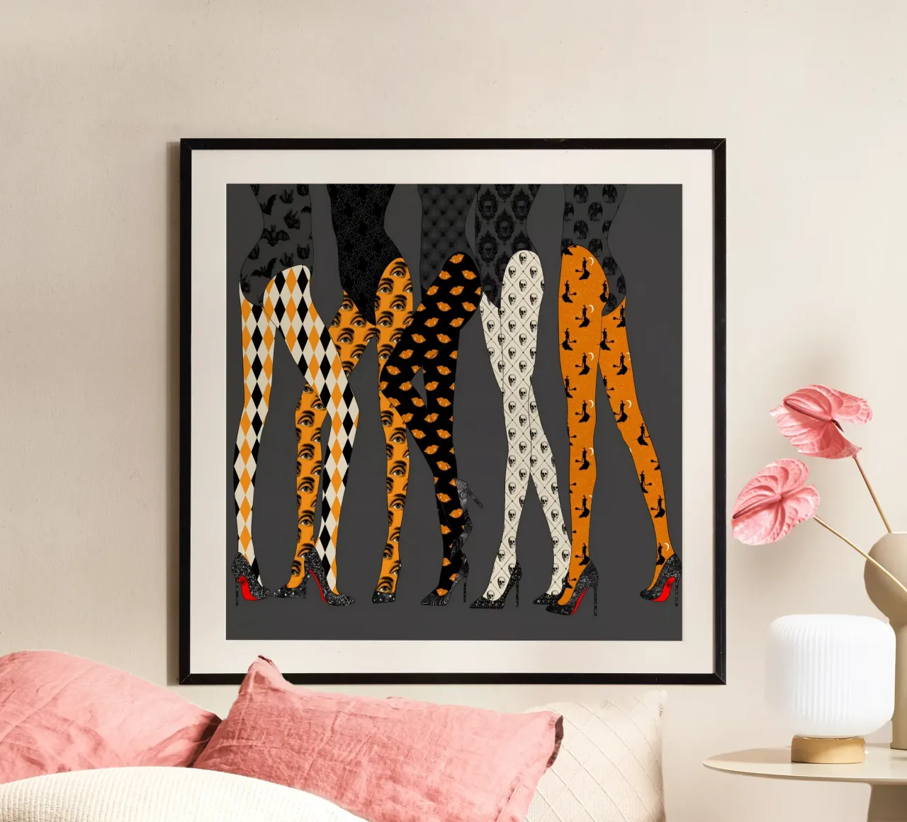 HALLOWEEN WITCHES AND SPELLS poster da ARTOMATIC