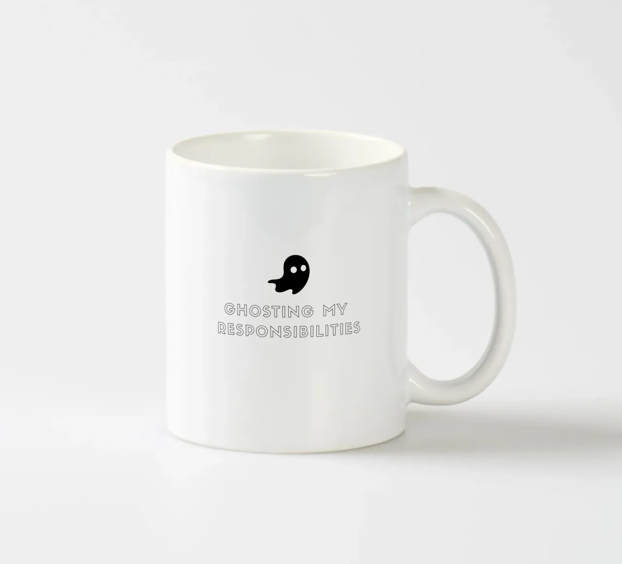 Ghosting Life tazza in ceramica da PurePeachStudio