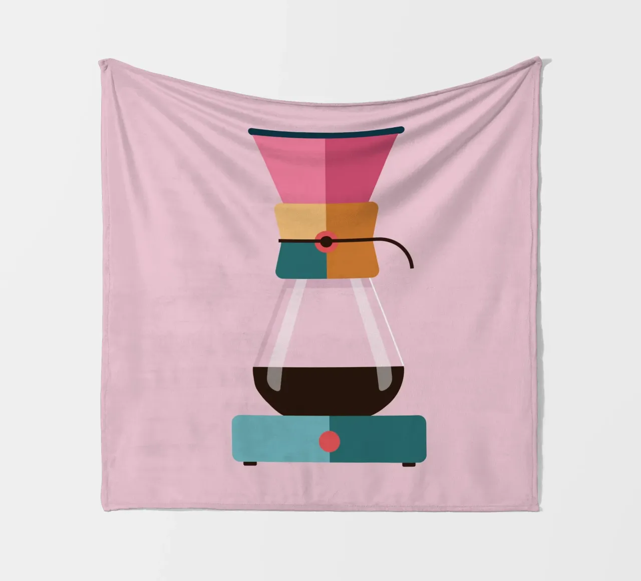 Chemex – Design trifft Kaffee coperta in pile da DARIA IVANOVNA