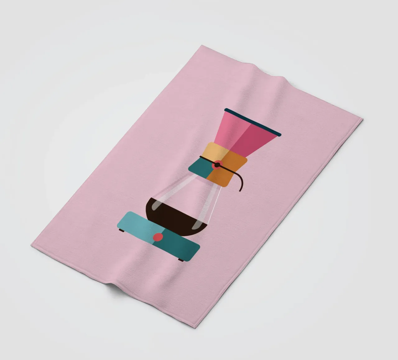 Chemex – Design trifft Kaffee coperta in pile da DARIA IVANOVNA