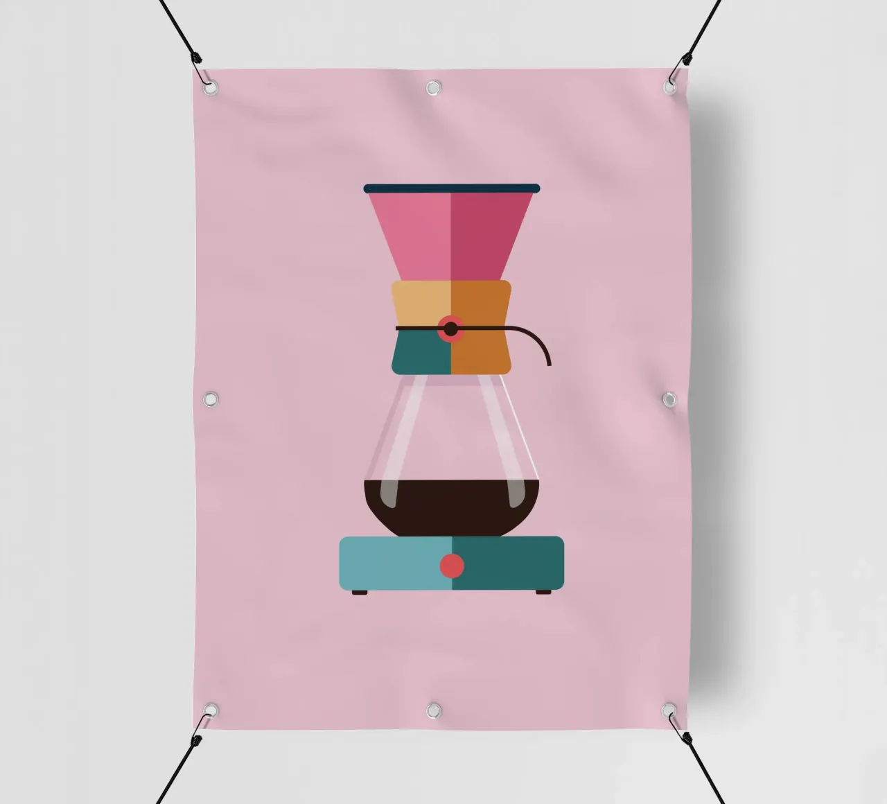 Chemex – Design trifft Kaffee telo in pvc da DARIA IVANOVNA