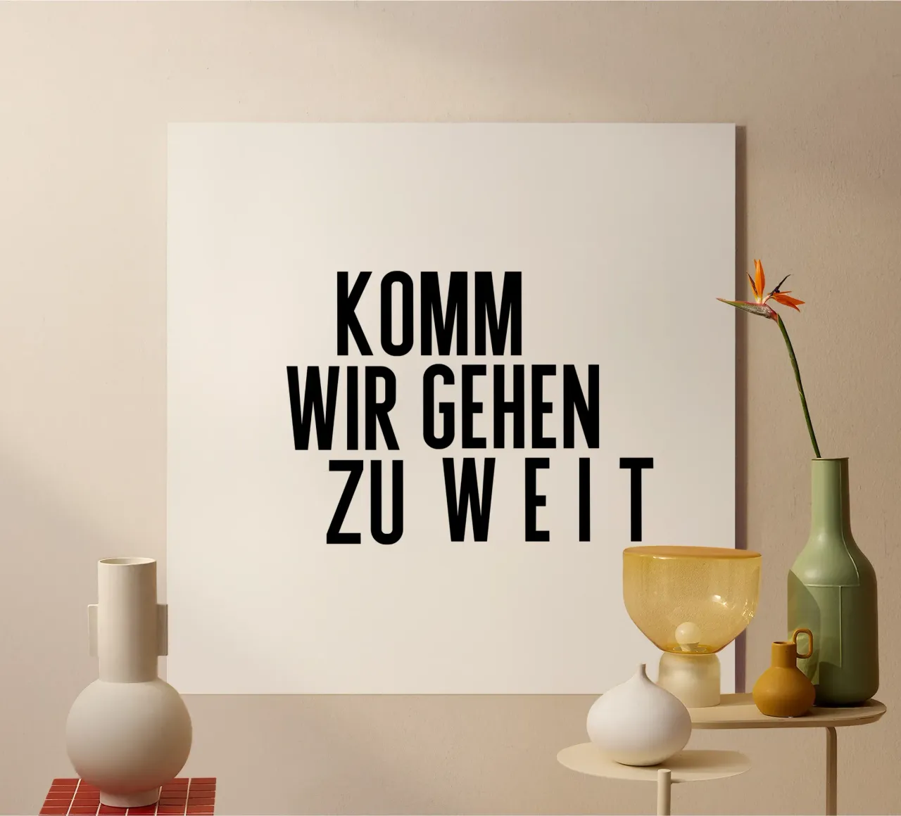 Zu Weit plexiglass da PurePeachStudio