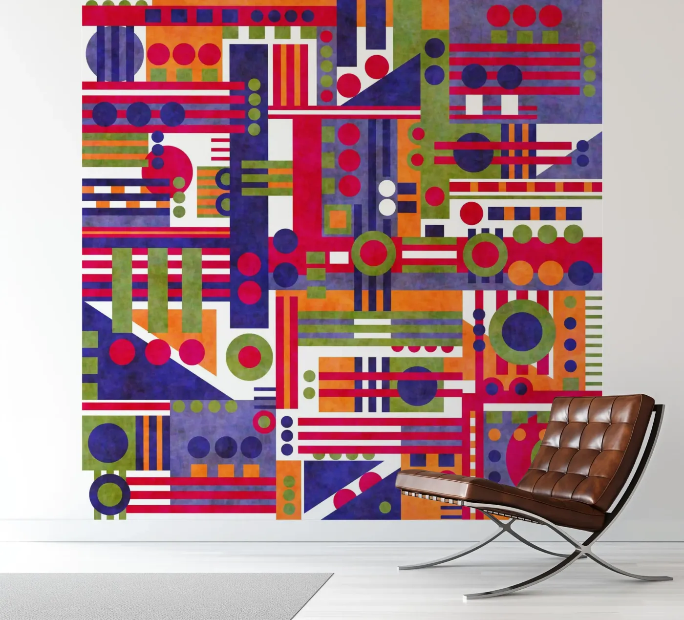 Complex fotobehang van shellybremmer