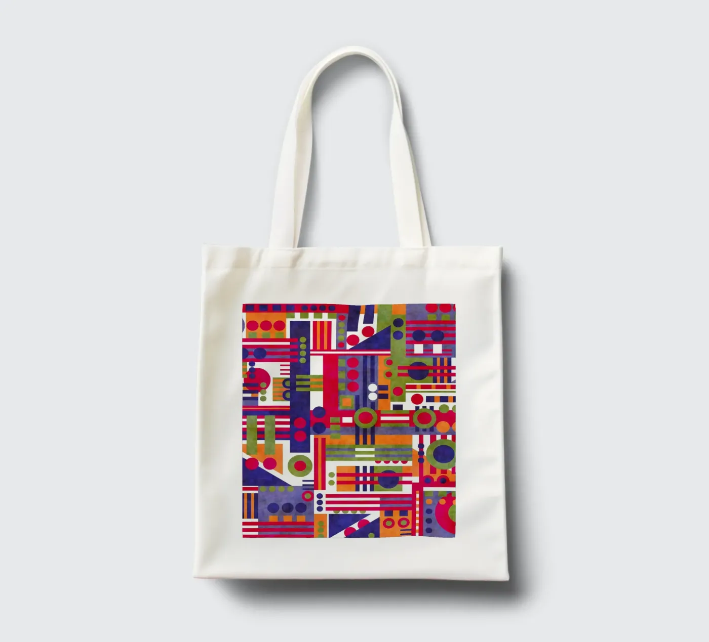 Complex jute draagtas van shellybremmer