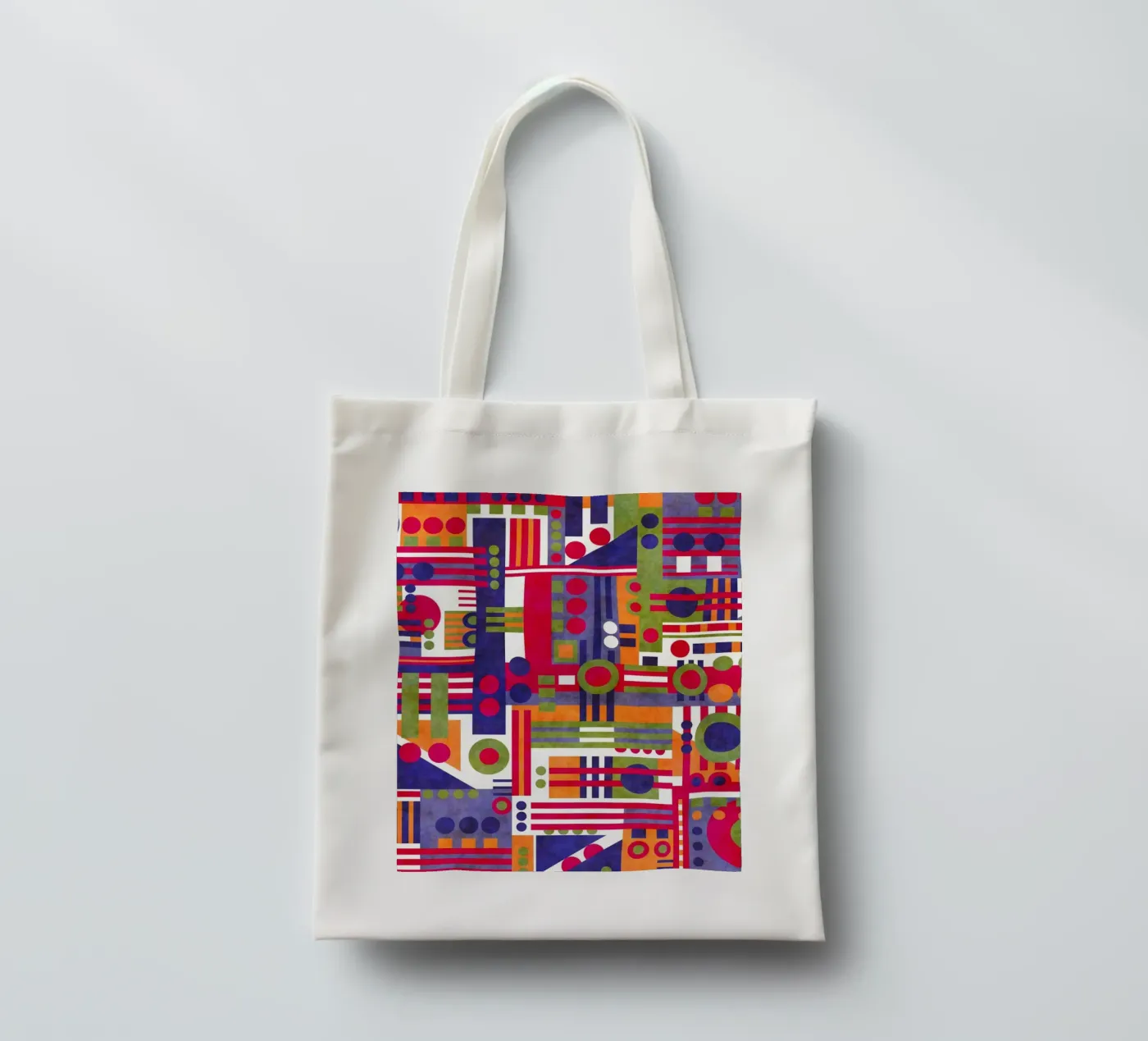 Complex jute draagtas van shellybremmer