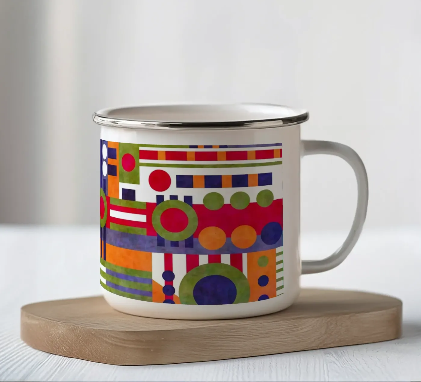 Complex emaille mok van shellybremmer