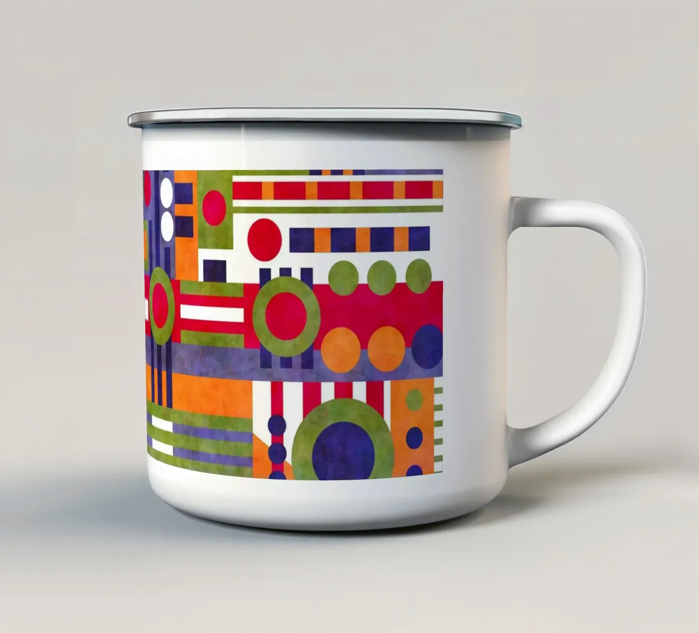 Complex emaille mok van shellybremmer