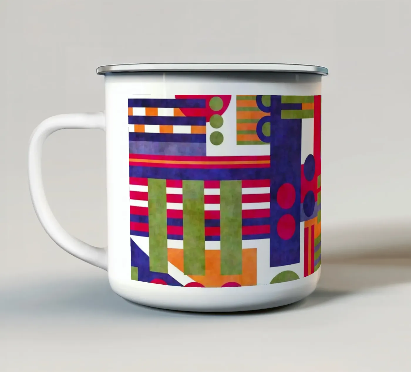 Complex emaille mok van shellybremmer